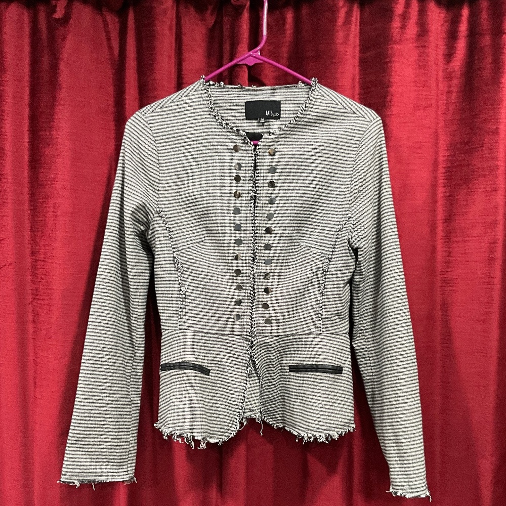 Blazer - houndstooth print M